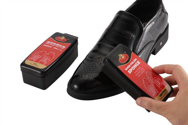 Shine Shoe Cleaning Sponge Ingredients Leather Polish Sponge