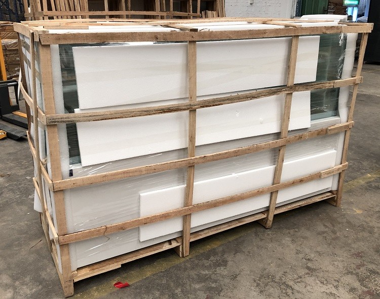 1.2m Refrigerated Cake Display Case, Curved Glass Pastry Chiller With Fan Cooling