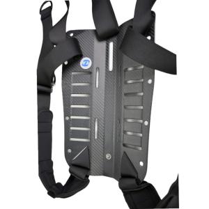 China Carbon Fibre Scuba Backplate Wing BCD Lightweight Buoyancy 30 Pounds wholesale
