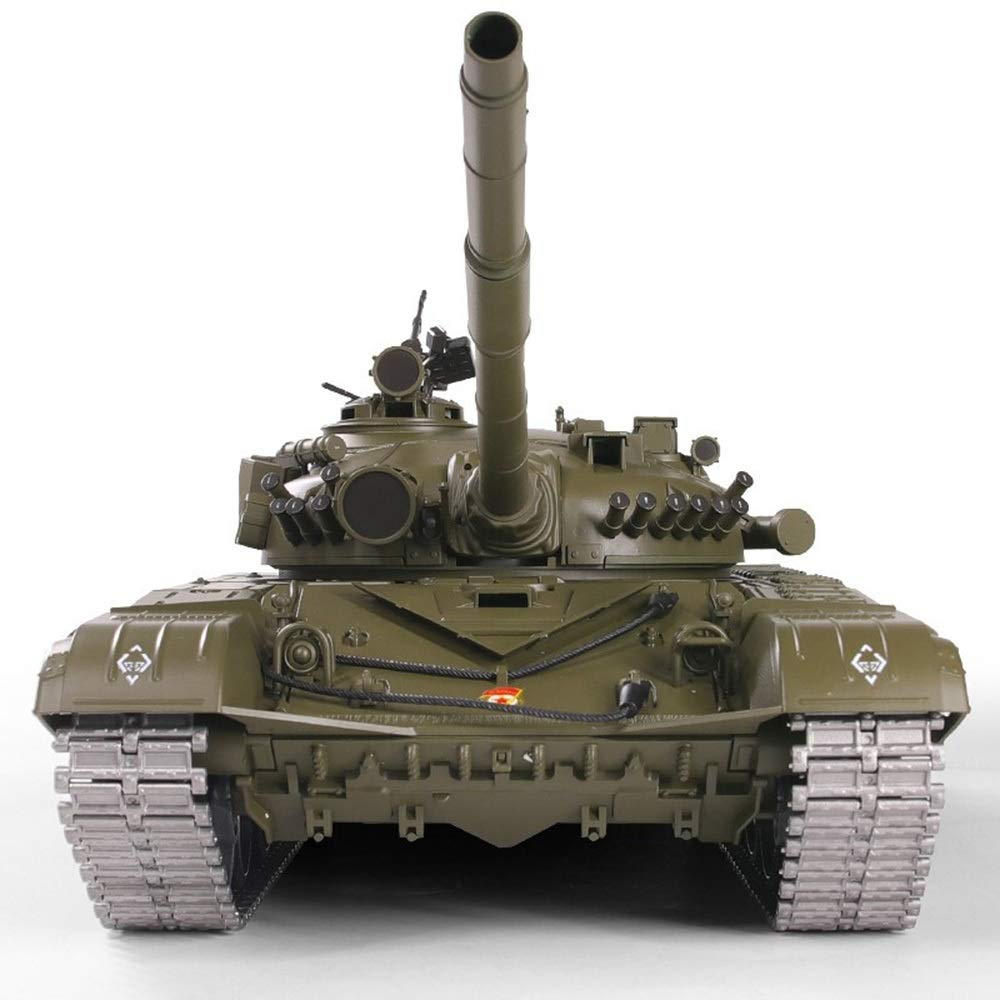 Simulation Track Sound Action and Smoke 1/16 Scale Remote Control Tank Toy for Adults Kids