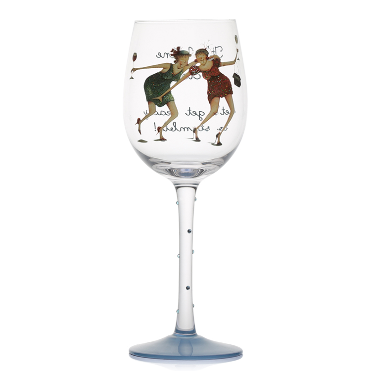 Factory Supplied Top Quality Custom Wine Glass Goblet Wedding Glass Professional personalized popular wine glass