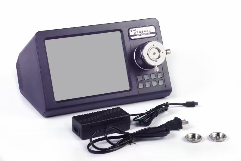 MPO MTP LC SC FC ST Detector Patch Cord Pigtail Jumper Production End Face Fiber Optic Inspection Microscope