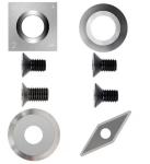 Square Shape / Carbide Woodturning Cutters for Most Woodturning Tools