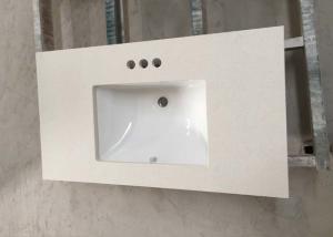 China Quartz stone artifical stone big slab stone countertop vanity wholesale