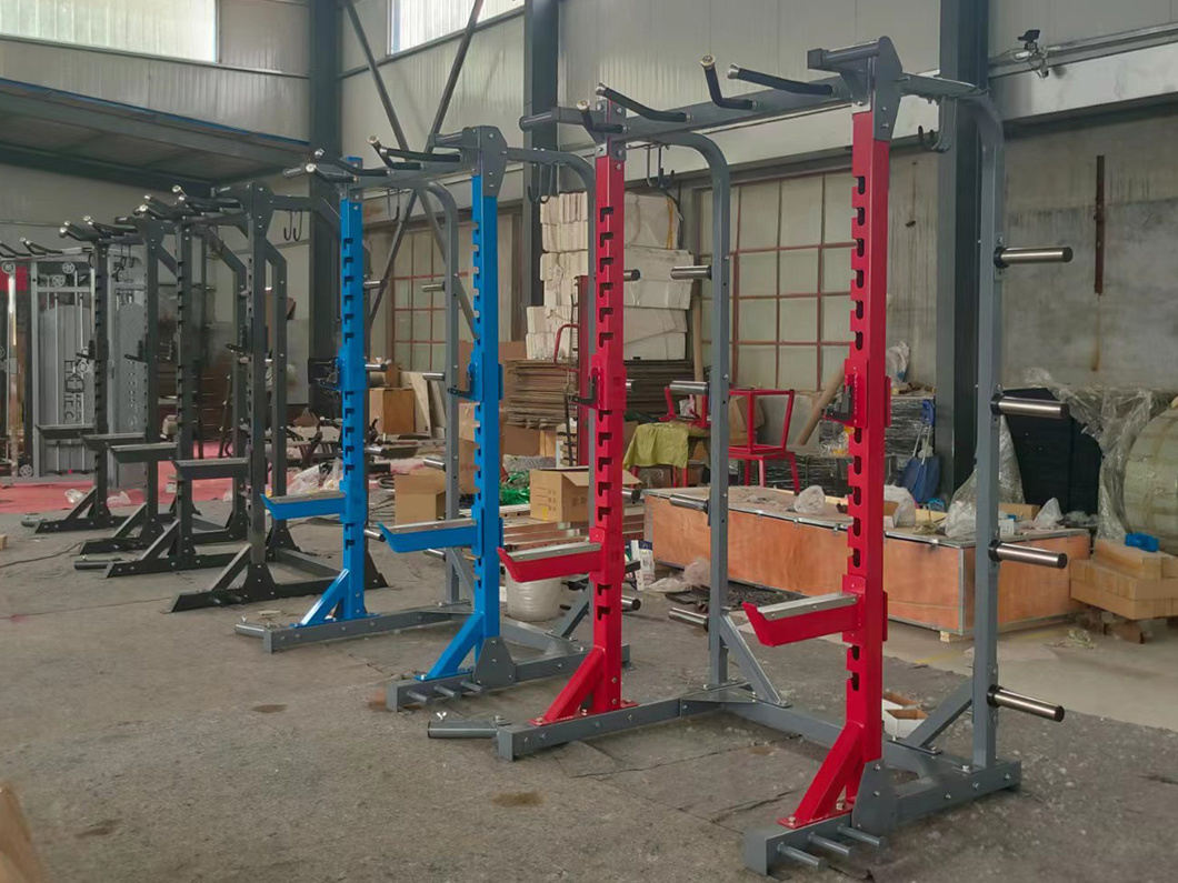 New Style Strength Equipment Home Indoor Folding Power Racks Wall Squat Rack