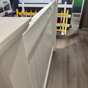 China Low Maintenance White Vinyl Fence Boards Column 2590mm Water Proof wholesale