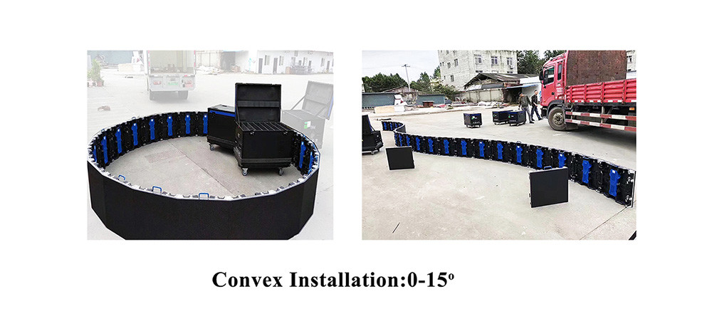 P3.91 Outdoor Rental LED Screen Stage Video Wall 1/16S Scan mode