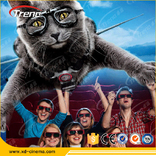 70 PCS 5D Movies Amusement Park Gun Shooting 7D Cinema Equipment With 6 DOF