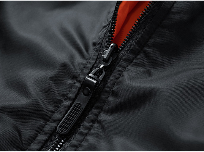 Oem Clothing Jaket Winter Windproof Bomber Utility Polyester Motorcycle Fabric Outdoor Collar Jackets for Mens