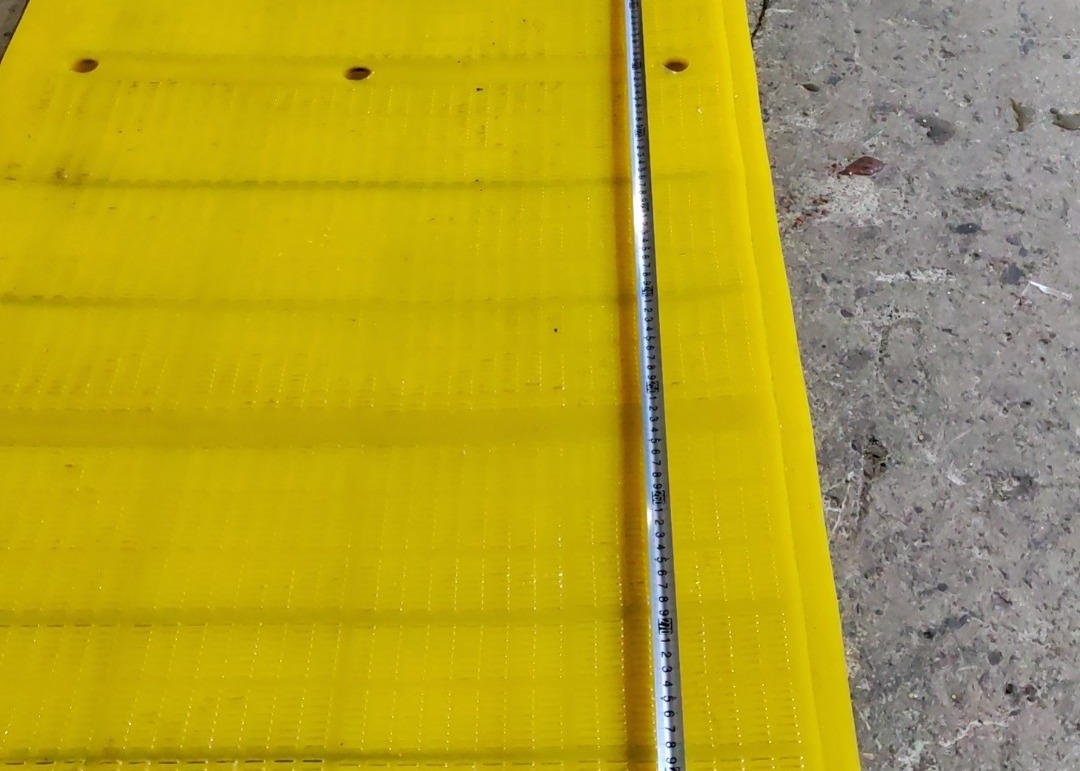 300x1200mm Polyurethane PU Modular Screen Panel High Separation Efficiency
