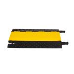 Highly Visible Anti-Slip Outdoor Rubber Cable Protector 5 Channel
