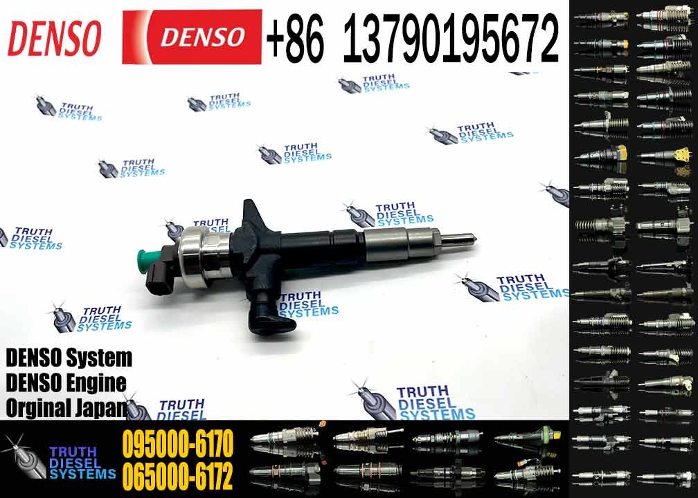 high-quality Common Rail Fuel Injector 095000-6170 For Engine ISUZU D-MAX 4JJ1 8-98055863-0 8-98011605-0 8-98055863-2