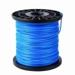 Brush Cutter Twist Round Low Noise High Abrasion Resistance Nylon Monofilament