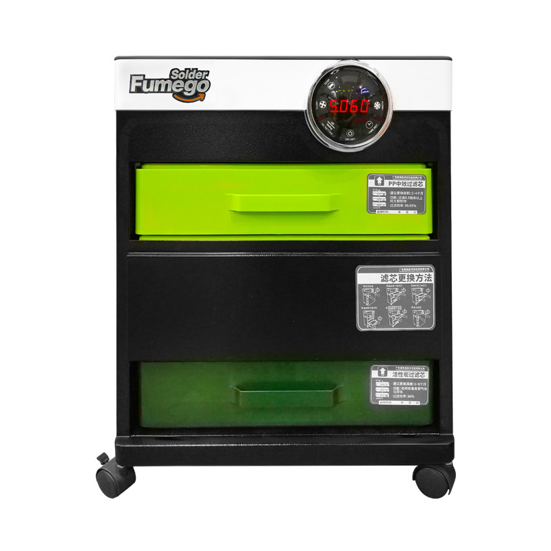Soldering Fume Extractor with high power for Soldering Robot fumes for new design 350W power
