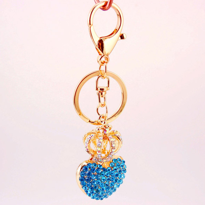 Silkscreen Key Chain Ornaments , OEM 5cm Perfume Bottle Keyring