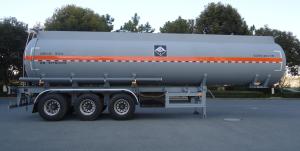China HZZ9401GFW 3 Axles Semi Trailer Truck Safe Transportation 35m3 wholesale