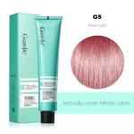 G5 Cream Hair Dye in Rose Gold Color Salon Specification for Vibrant Hair Color