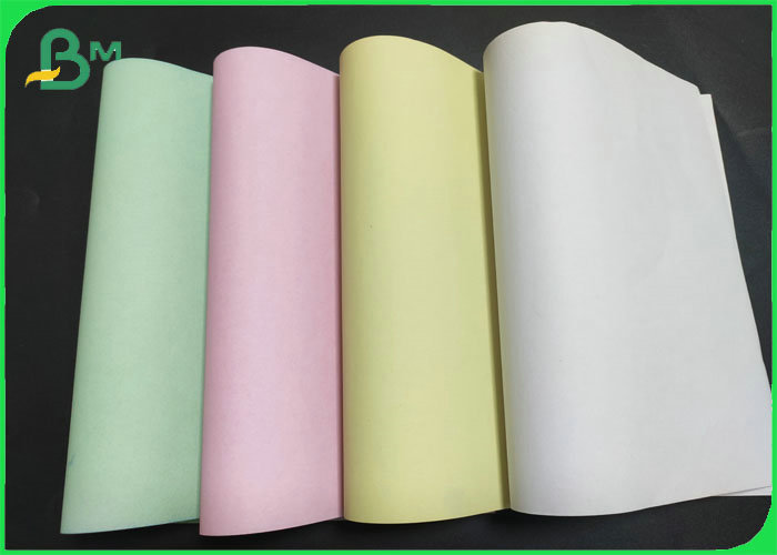 Formaldehyde Free Color Stable Carbonless Copy Paper 48gsm 80gsm For Bill Printing