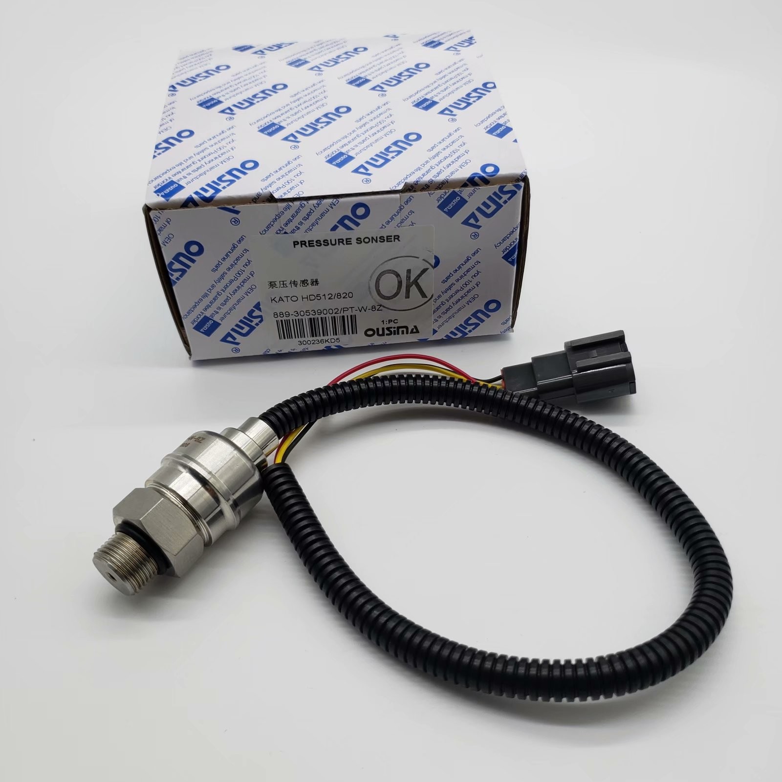 PT-W-8Z Excavator Sensor 88930539002 For Kato Excavator HD512 HD820