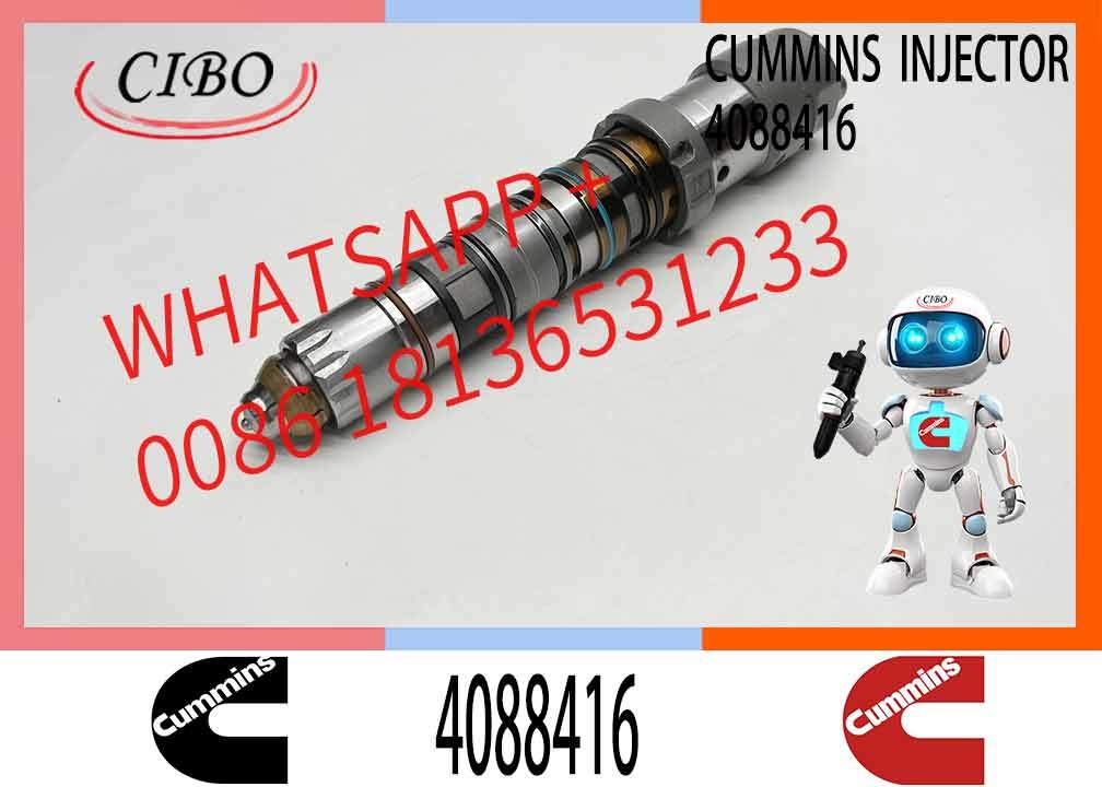 Engineering Machinery QSK60 Truck Engine System Accessories 4088416 Diesel Fuel Injector