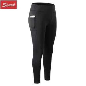 China Woman Yoga fitness gym leggins Sports athletic jogger Leggings with pocket wholesale