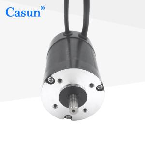 China Casun 9A DC Brushless Motor 24V Nema 23 stepper motor 4500rpm High Rpm BLDC Motor wholesale