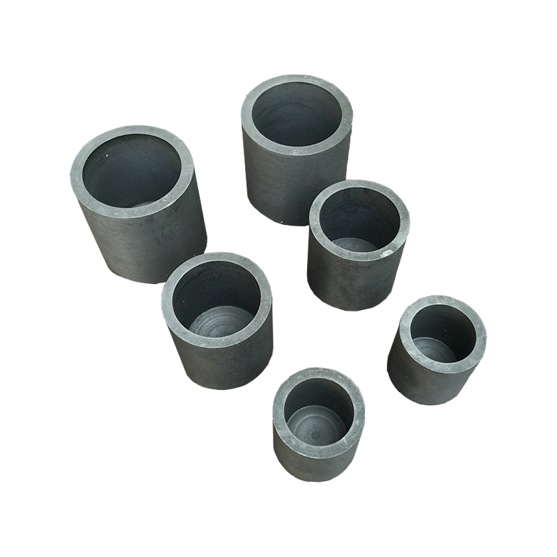 Melting Crucible Cylindrical Carbon Crucible for Graphite Gold Silver Copper Brass Tool