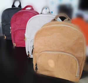 China washable kraft paper backpack wholesale