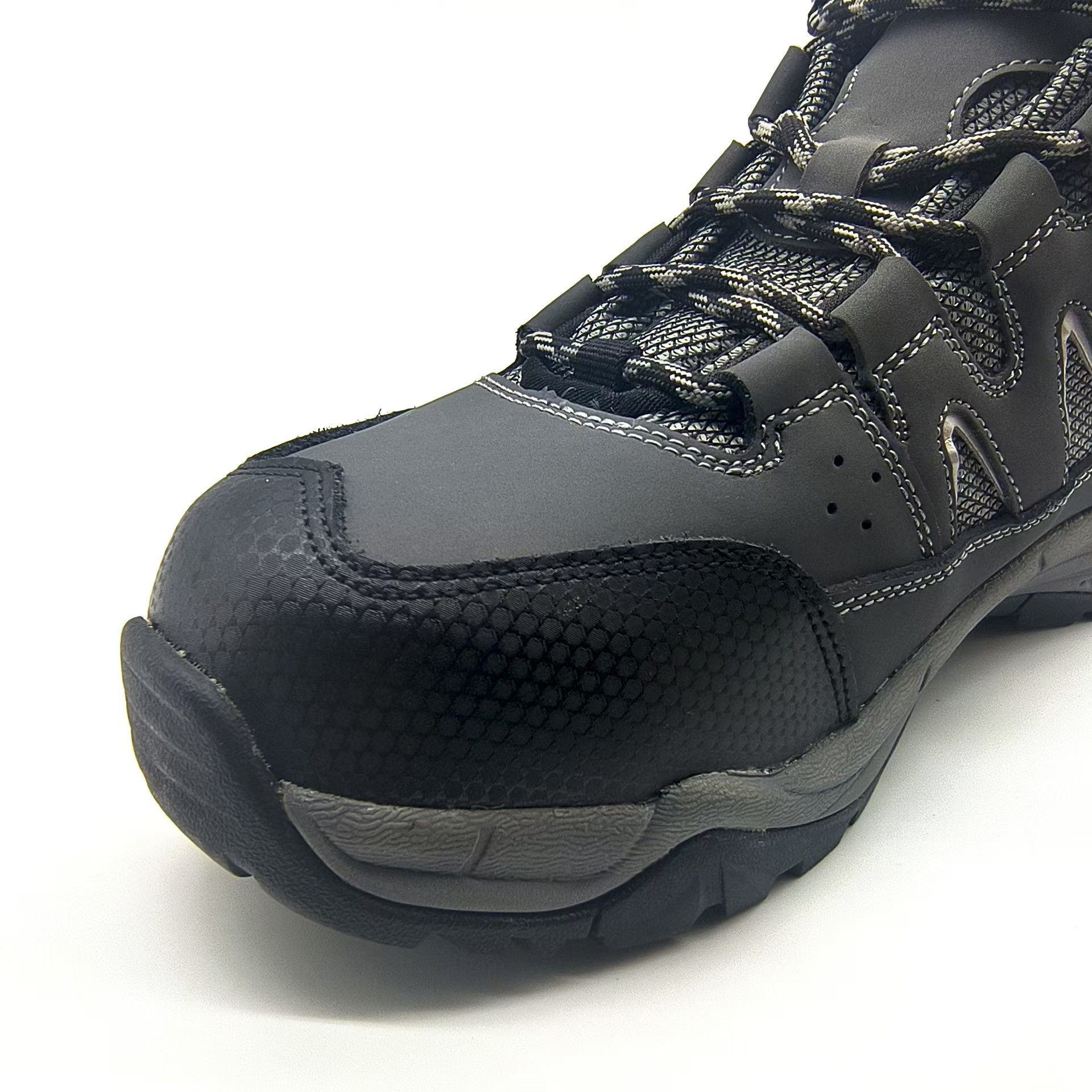 Men Outdoor Hiking Boots Slip Resistant Anti-Puncture Casual Safety Shoes