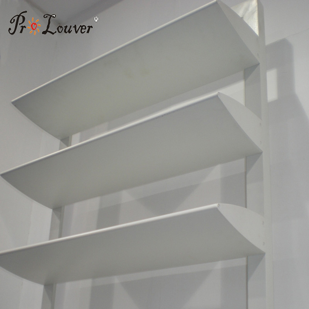 High Quality Aluminum Aerobrise Louver with Customized Size Required