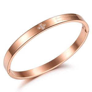 China Tagor Jewellery Super Quality 316L Stainless Steel Bracelet Bangle TYGB057 wholesale