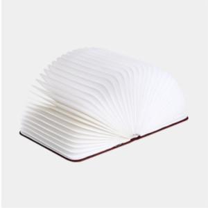 China Led USB Charging Various Creative Shapes Wooden Book Lights Easy To Use wholesale