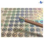 Glossy Laminated Hologram Seal Stickers For Commodity Retail Industry