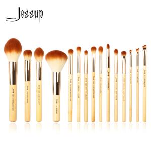 China Jessup 15pcs Professional Makeup Artist Brush Set Cosmetic Brush Set T142 wholesale