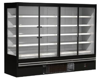 Plug in Upright Glass Door Chiller 2/3/4 doors For Supermarket Convenience Store