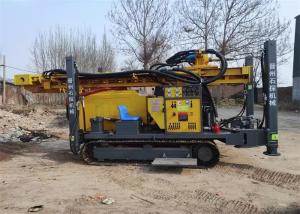 China Deep Borehole Pneumatic Rock Stone Blasting ST 180 Trailer Mounted Drilling Rigs wholesale