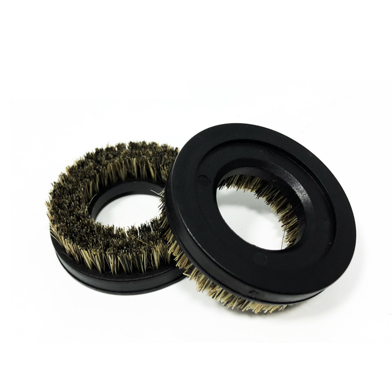 Round Shape Pressure Foot Brush , PCB Tongtai Router Brush Soft Bristles