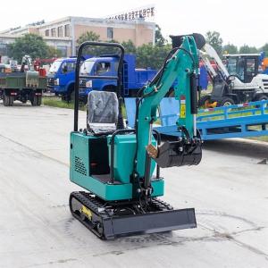 China Small Crawler Excavator Hydraulic Transmission Mini Backhoe Excavator wholesale
