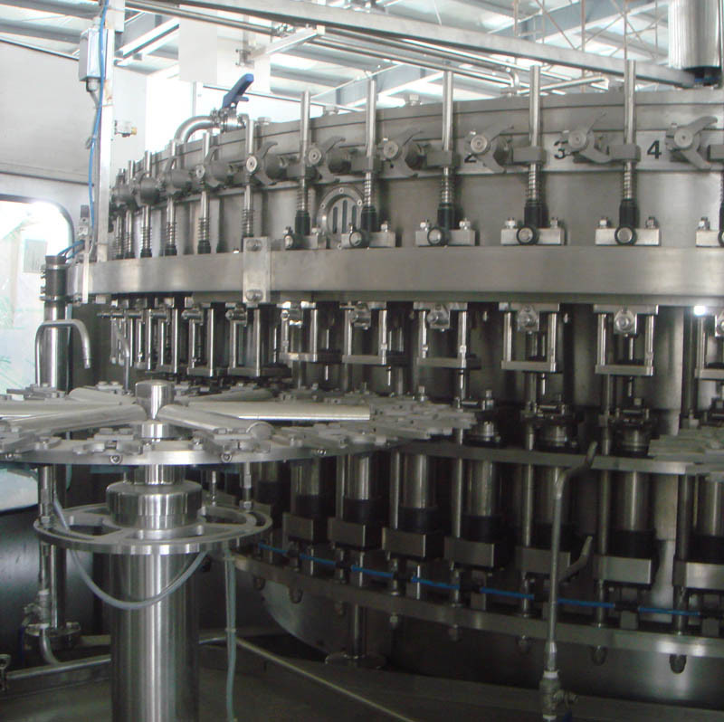 Monobloc CGF24/24/8 12000BPH Glass Bottle Filling and capping 2 in 1 or 3 in 1 Machine