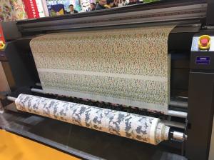 China 110V / 220V Automatic Fabric Printing System / Inkjet Fabric Printing Machine wholesale