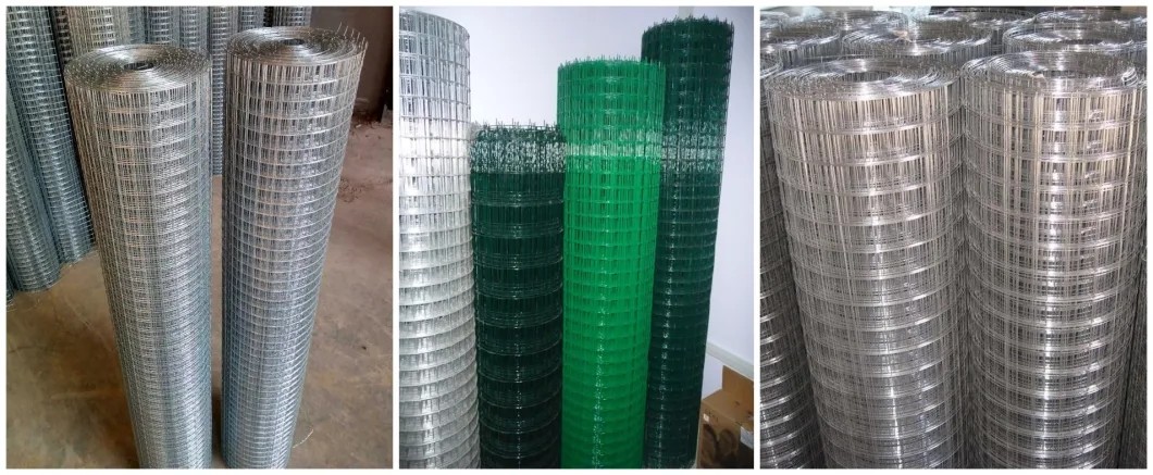 1/2*1m*14m Galvanized Steel Welded Wire Mesh Plain Weave