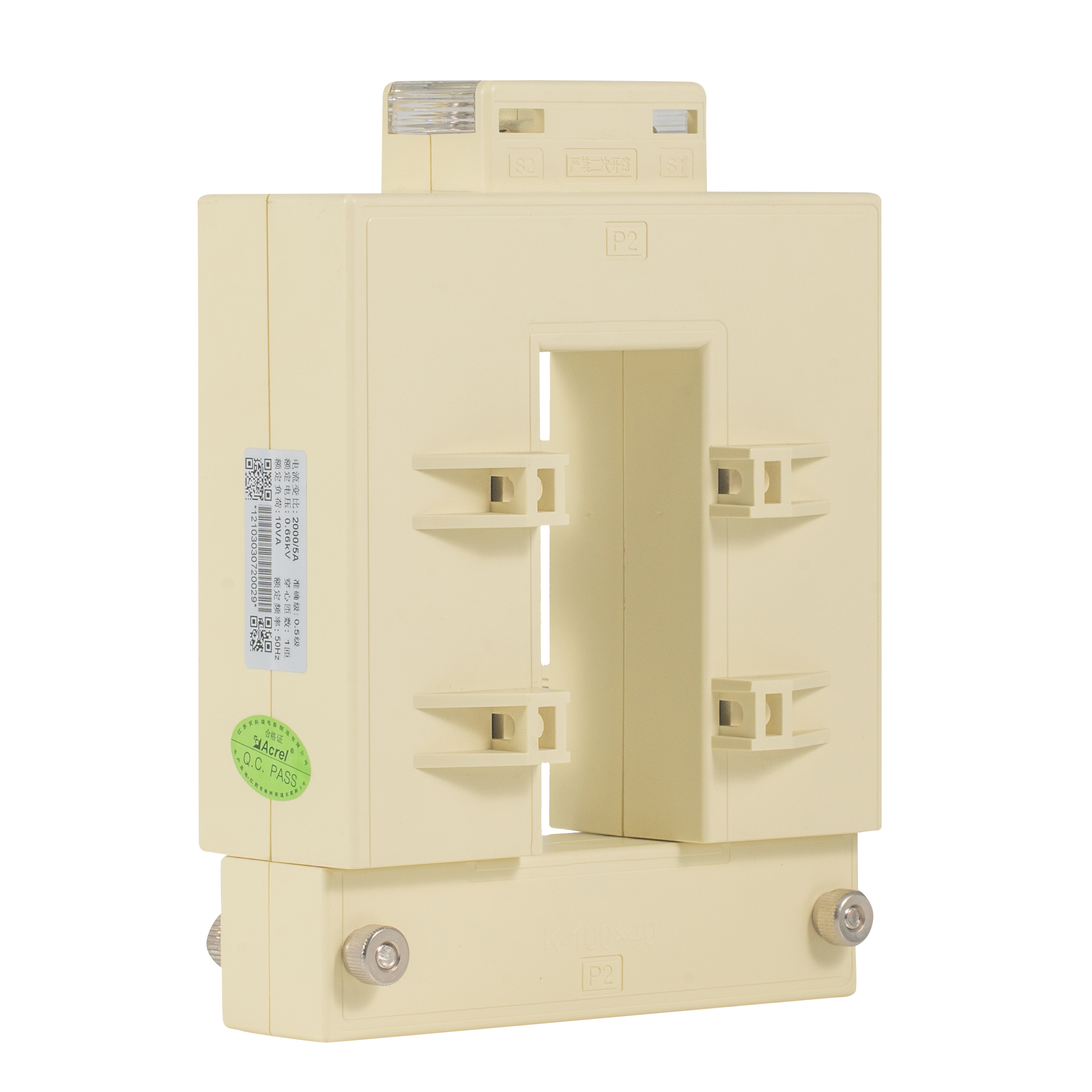 Acrel AKH-0.66/K K-120*60 2000 Split Core Square Current Transformer 2000/5(1)A Used In Renovation Projects