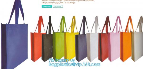 Spectrum Grocery Tote, Nonwoven polypropylene, Forest green, Lime, Natural, Navy, Orange, Pink, Black, Purple, red, roy