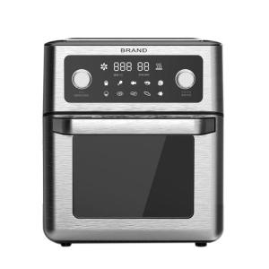 China 24L 12L Air Fryer Ovens Kitchen Cooking Appliance Stainless Steel Electric Retro Large Capacity Glass wholesale