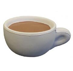 China New promotion gift creative product cup of coffee Stress Ball customed logo wholesale