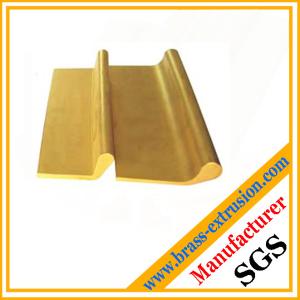 China Extruded brass profile for door hinges wholesale
