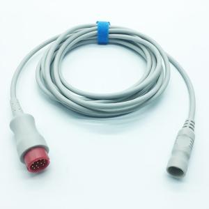 China Mindray Invasive Blood Pressure Cable , TPU Jacket Ibp Pressure Transducer wholesale