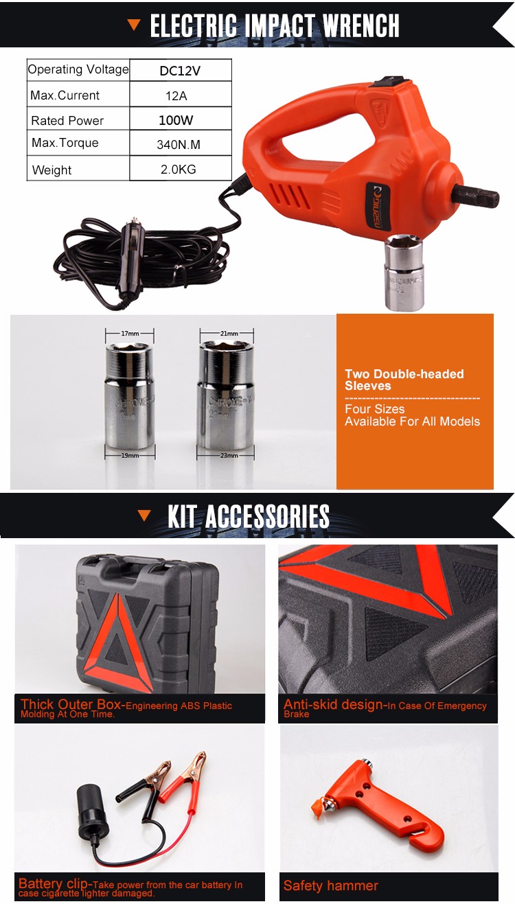 Cordless Electric Hydraulic Jack Kit For Car 65L/min Double Cylinder With Jump Starter