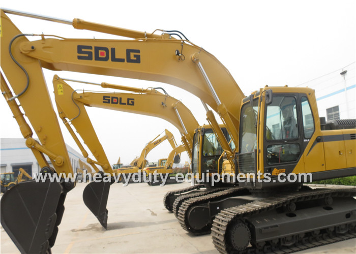 127kw DDE Engine Hydraulic Crawler Excavator 6730 mm Max Digging Depth