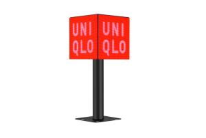 China Customized Indoor 3D Dynamic LED Cube Display High Resolution wholesale